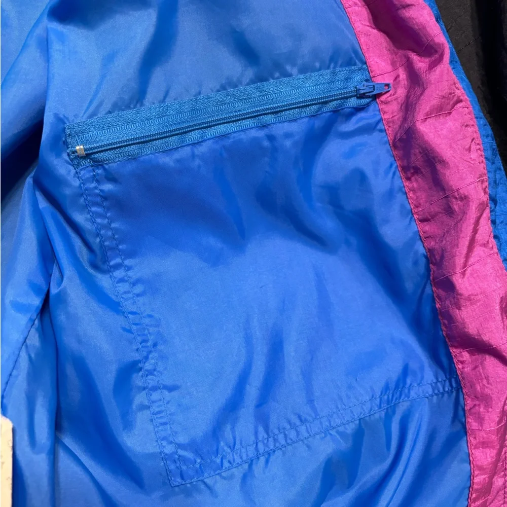 Vintage Head Sportswear worldwide men’s Jacket size L Navy and Pink
